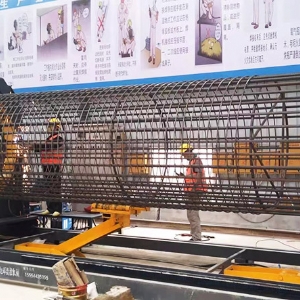 數控鋼筋籠滾焊機